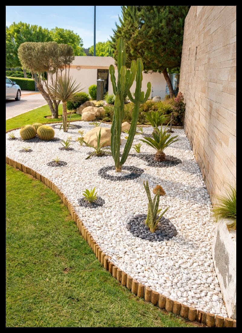 Résultat final aménagement espace vert - ELASKARY SERVICES